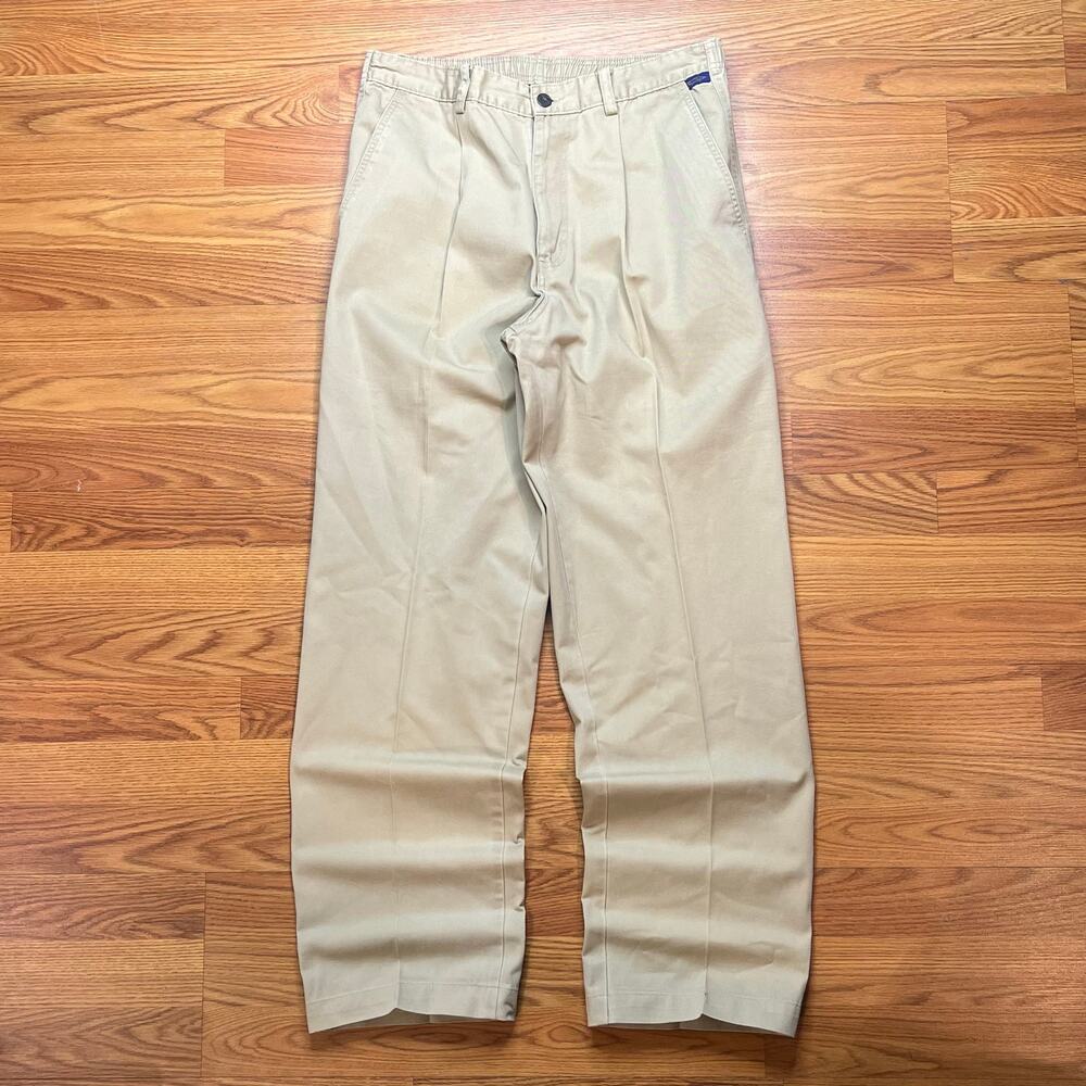 Vintage Kahala Relaxed Fit Chino Pants Khaki Beige Made In Fiji 32x32